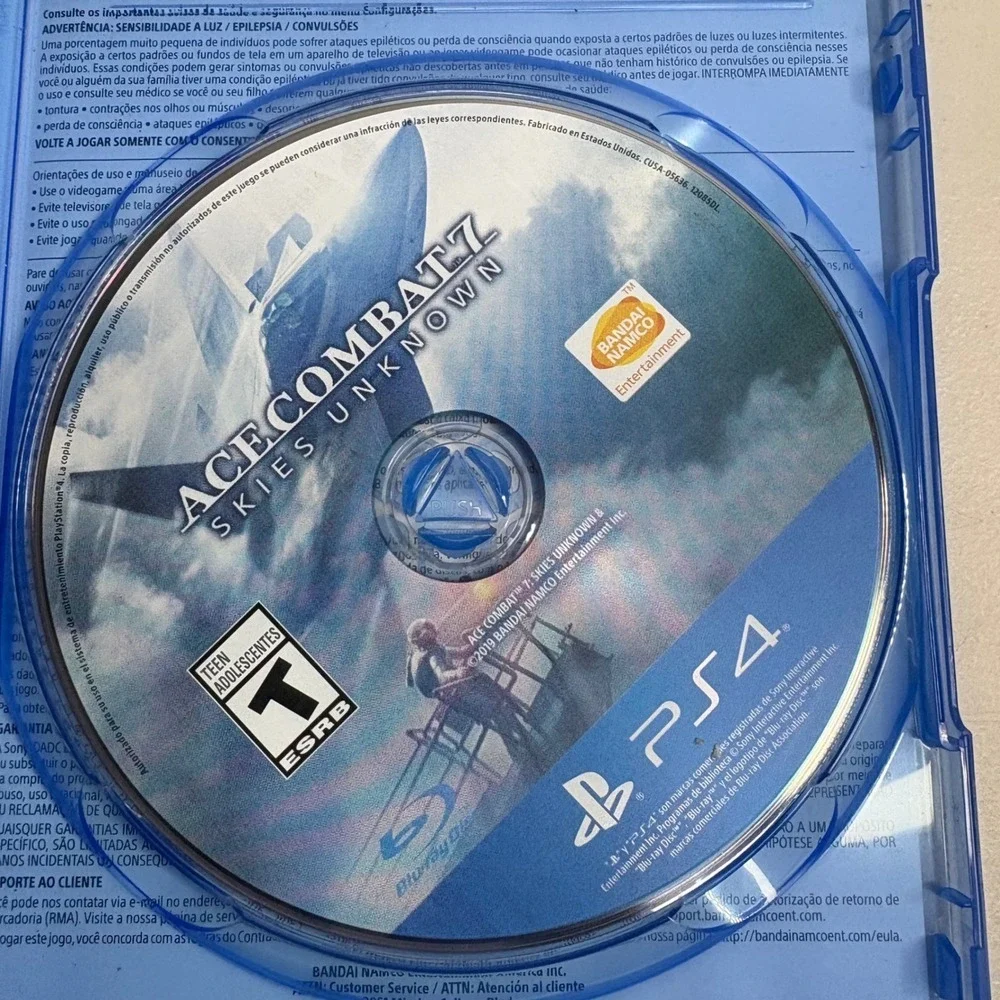Ace Combat 7 Skies Unknown PlayStation 4 PS4 VR Compatible Game